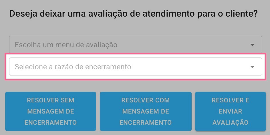 Como marcar uma Tag de Encerramento